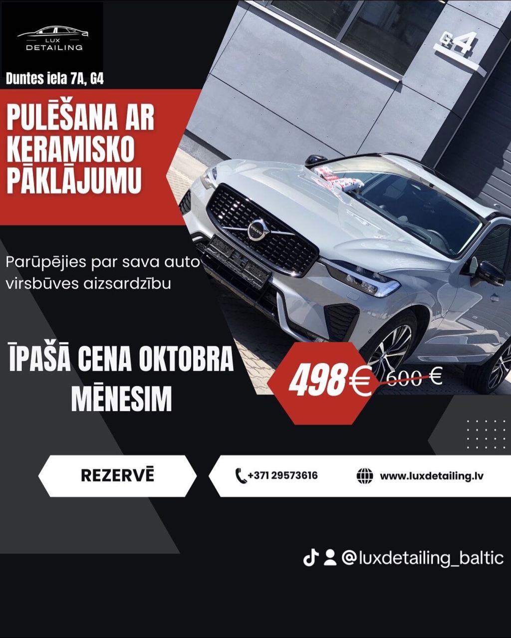 ❗Tikai oktobrī – īpaša cena&nbsp;498,-❗